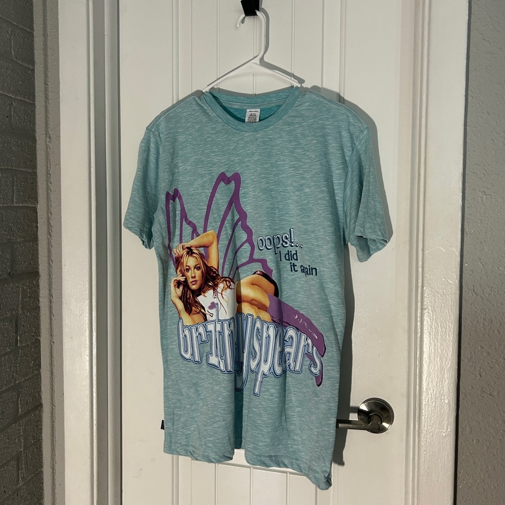 Britney Spears Baby Blue T-shirt